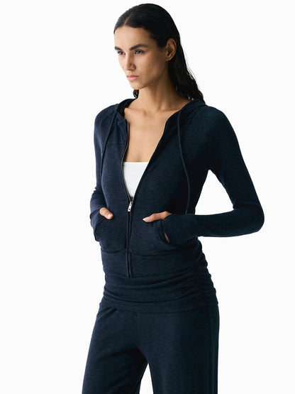 Hooded Zip Jacket and Jogger Set