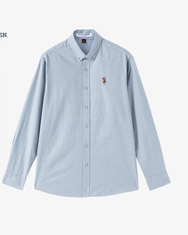 U.S. Polo Assn. Men's Lightweight Long Sleeve Dress Shirt