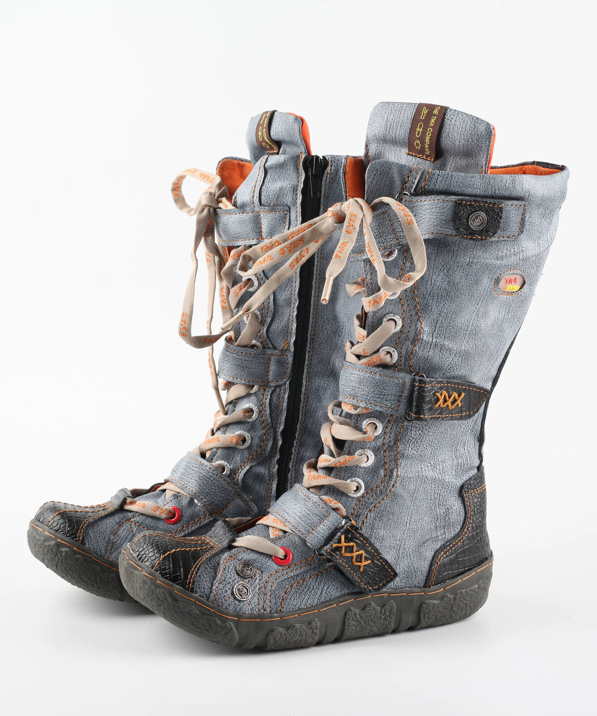 Lace Up Snow Boots