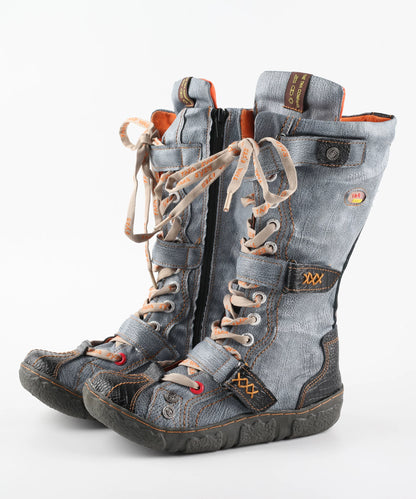 Lace Up Snow Boots