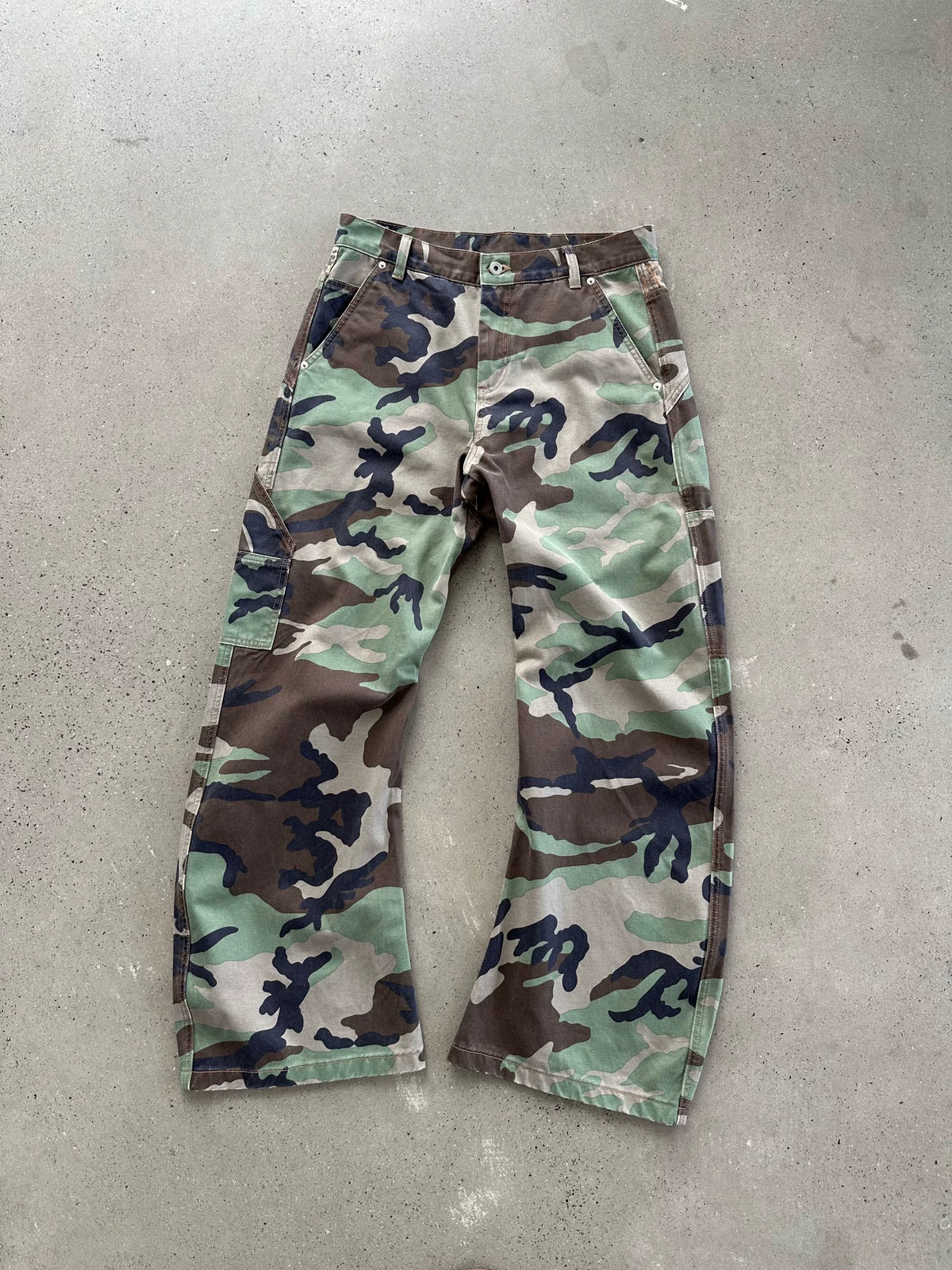 Camo Leopard Cargo Pants — camo leopard cargo pants view
