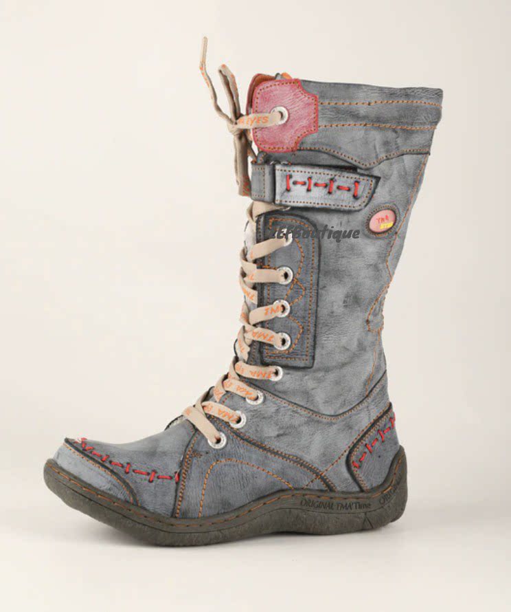 Lace Up Snow Boots