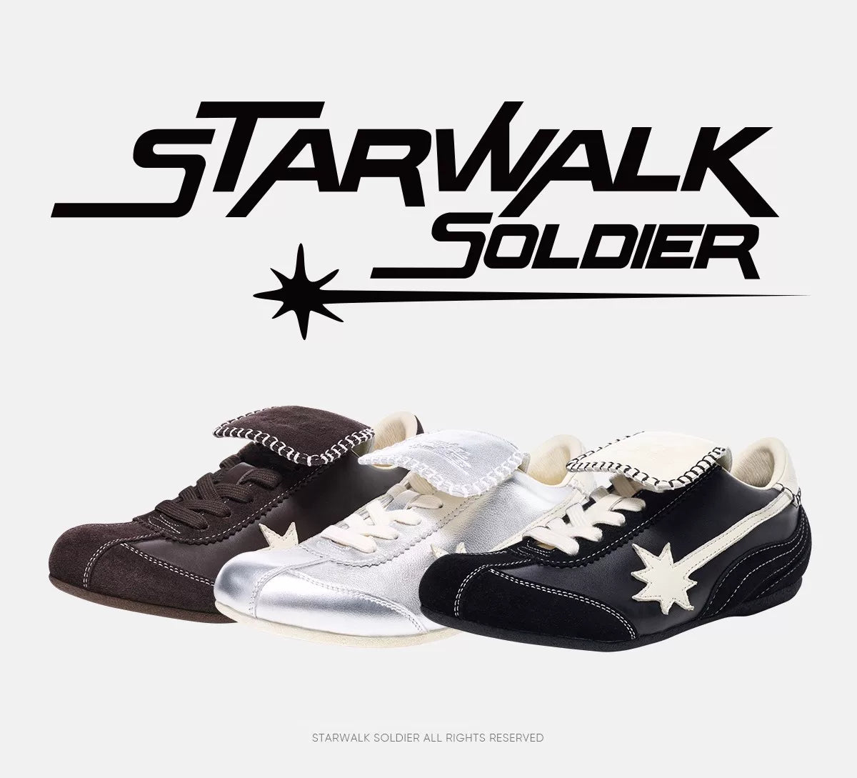 Meteor Print German Trainers