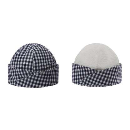 Reversible Gingham Bucket Hat
