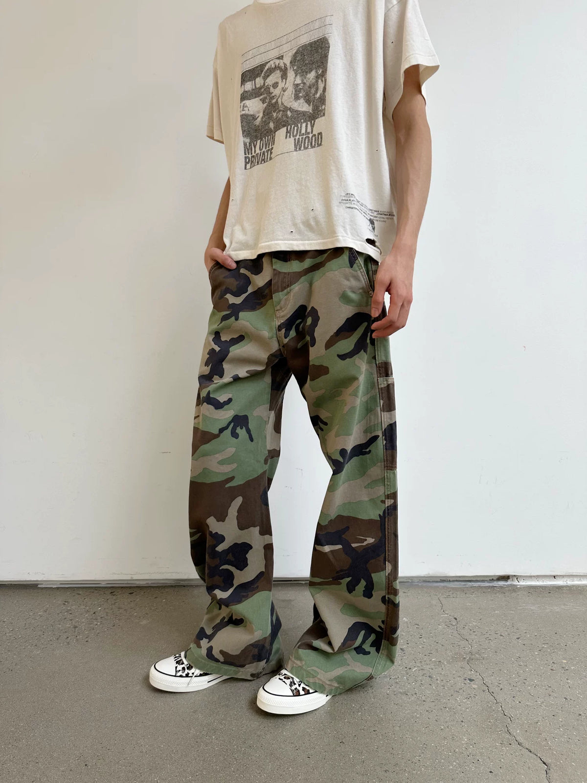 Camo Leopard Cargo Pants — camo leopard cargo pants view