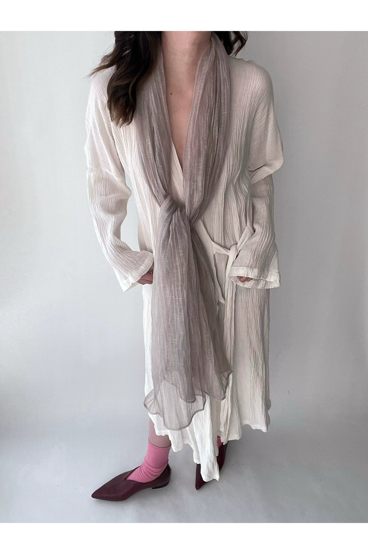 Smoky Mauve Lightweight Scarf product photo