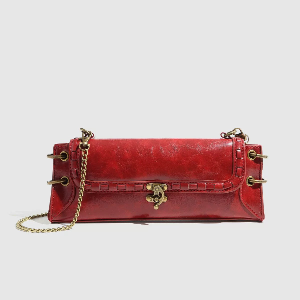 Antique Chain Lock Crossbody Bag product photo