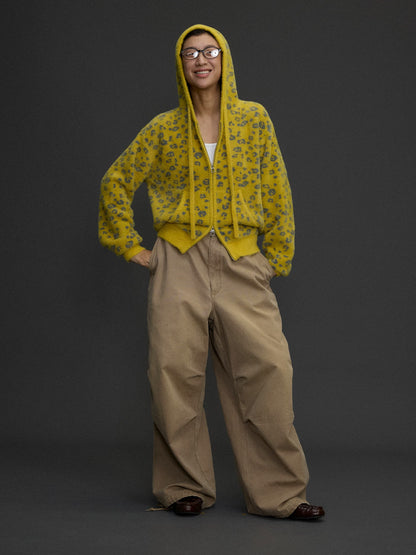 Washed Balloon Pocket Cargo Pants