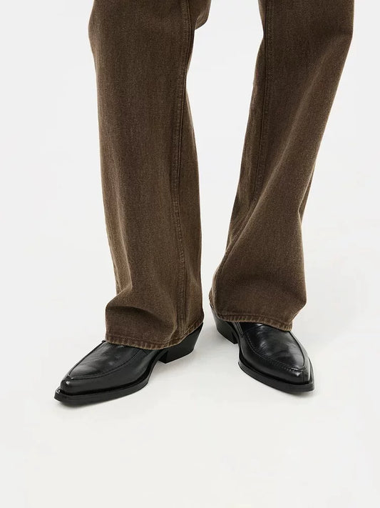 Satin-Finish Calfskin Loafers