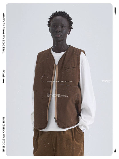 Reversible Fleece Lined Vest product view