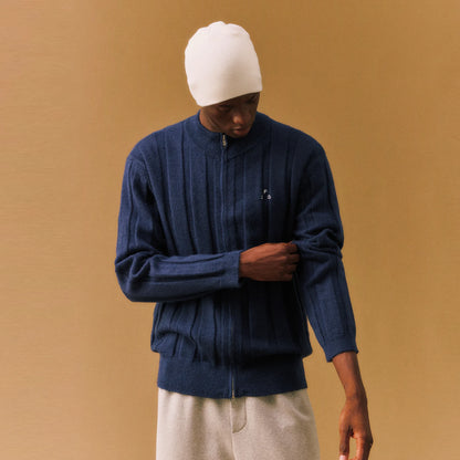 FPA Ribbed Knit Zip Jacket
