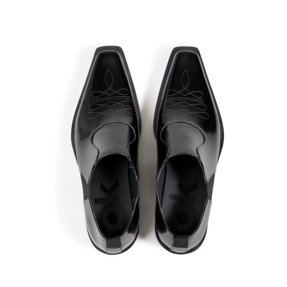Botanical Embroidered Loafers