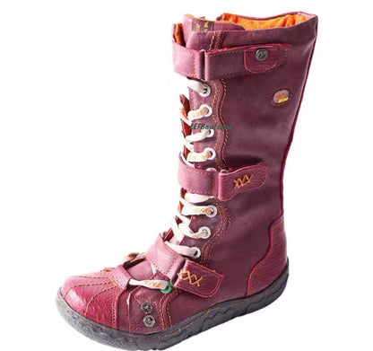 Lace Up Snow Boots