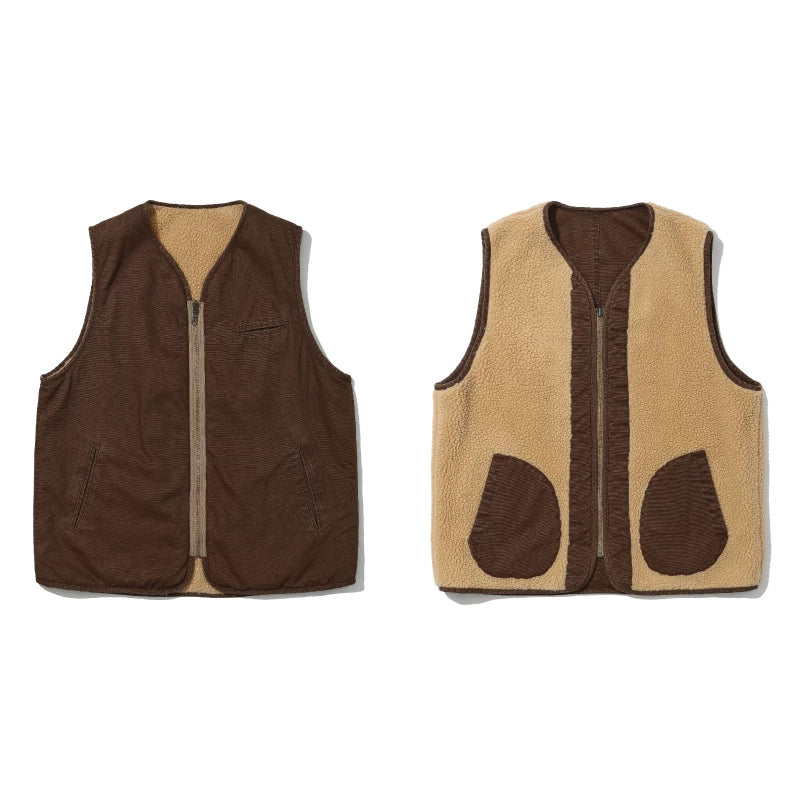 Reversible Fleece Lined Vest product view