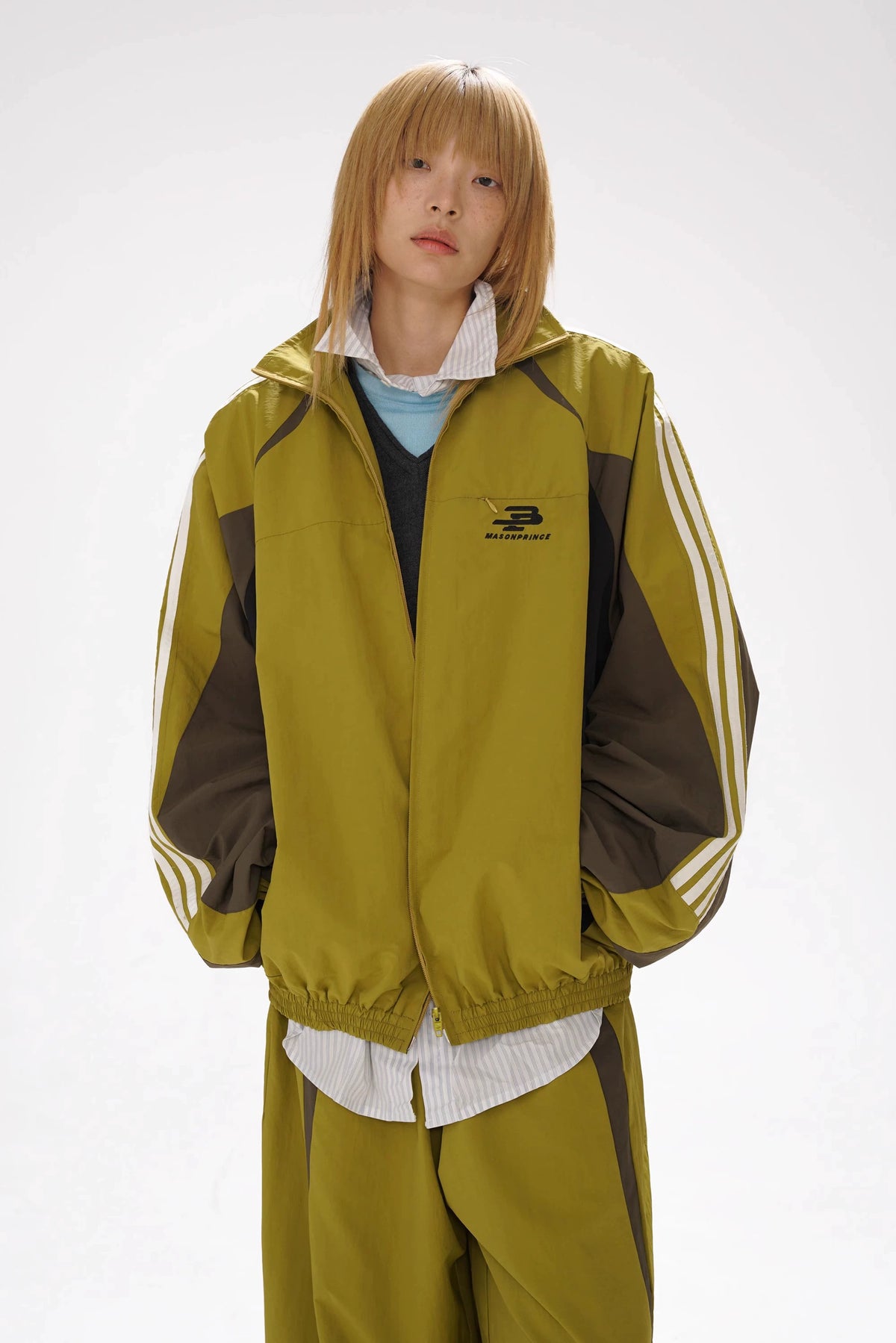 MASONPRINCE 90s Panelled Track Jacket Set