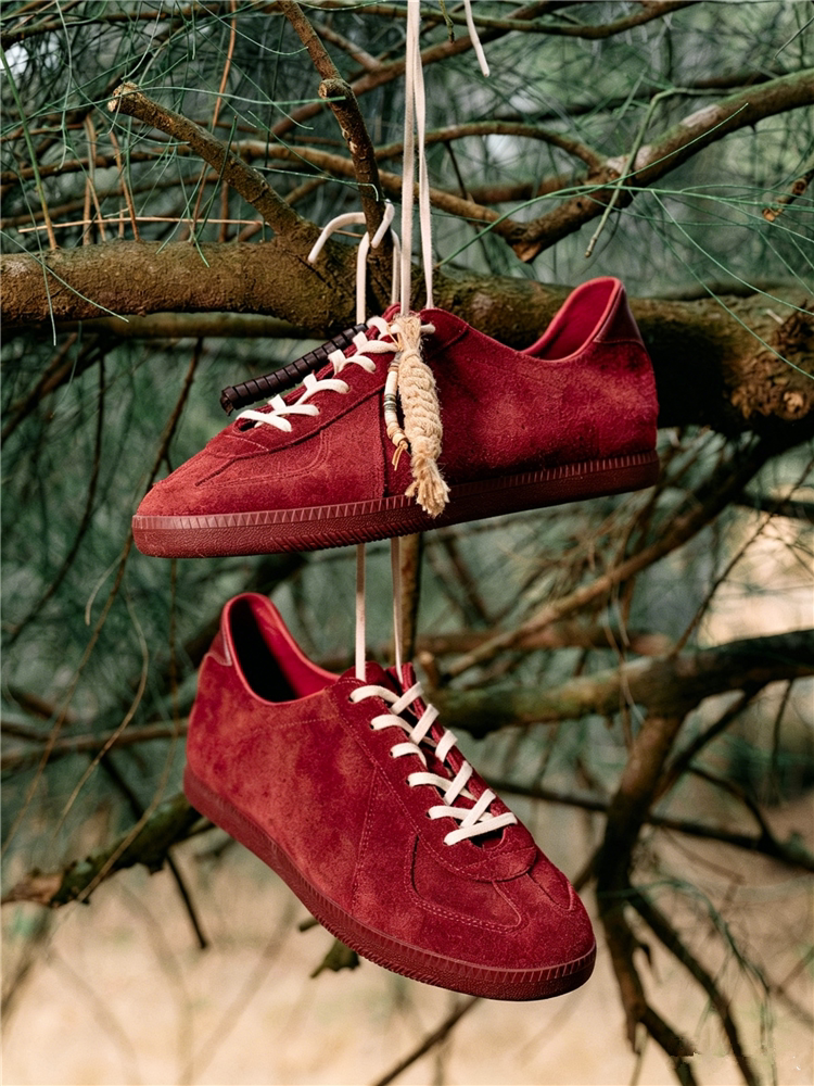 Gaily Embellished Suede Trainer Sneakers