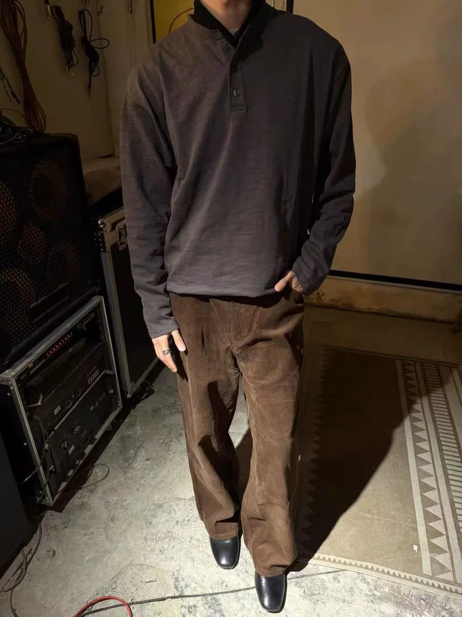 A-Line Corduroy Trousers