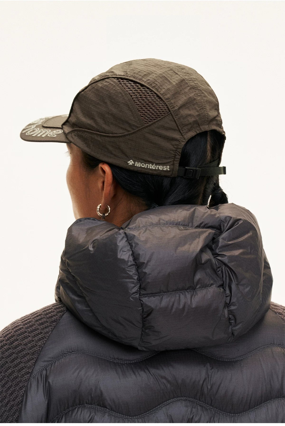 Water-Repellent Mesh-Panel Baseball Cap
