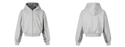 Unisex Leopard Panel Fleece Set