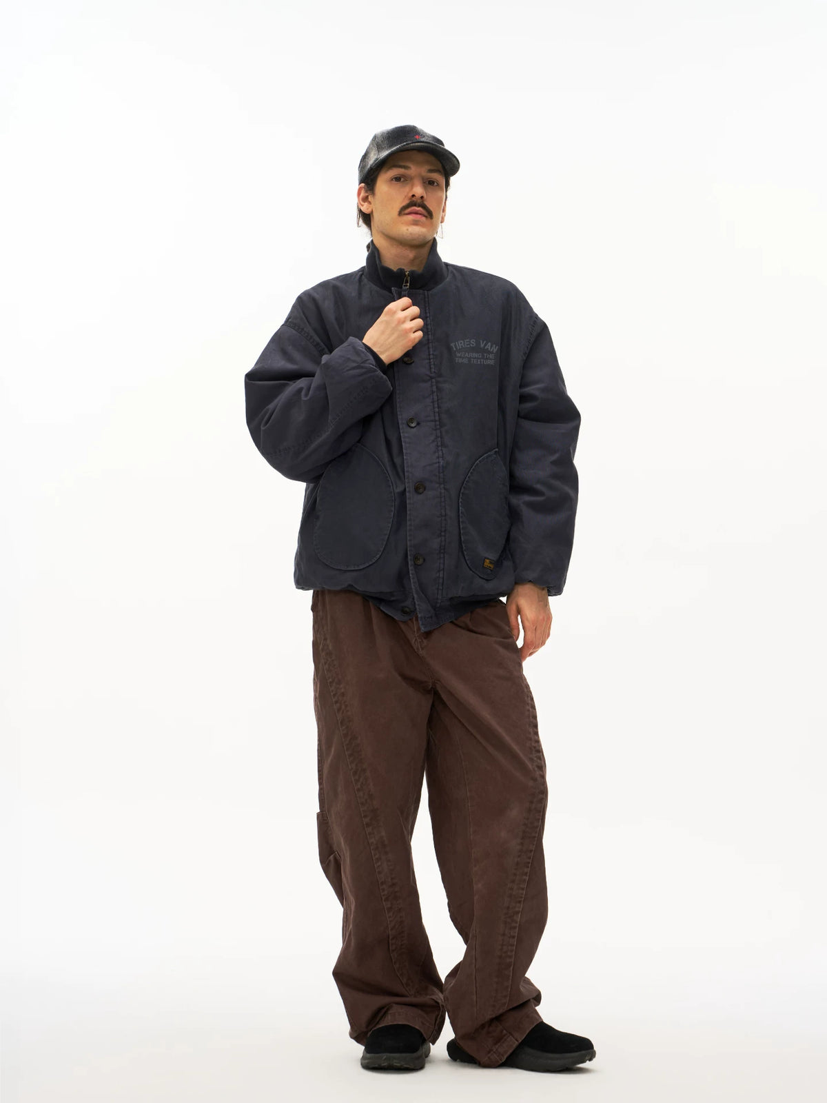 Utility Panel Straight-Leg Pants product view