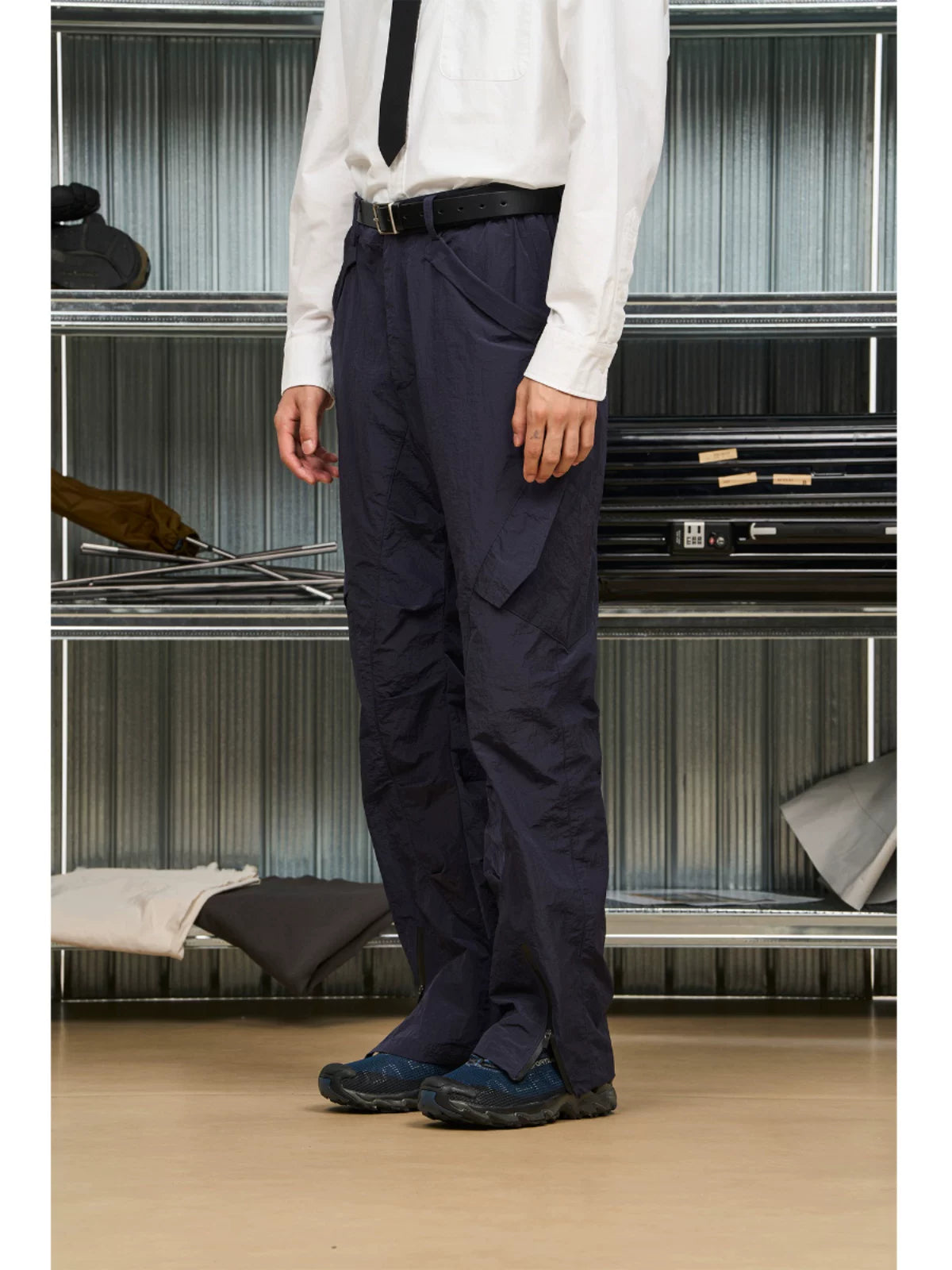 7440 37 1 Pleated Adjustable Utility Trousers