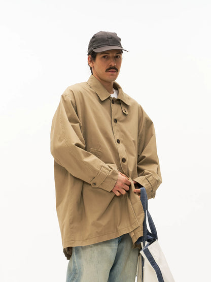 Relaxed Collar Coat