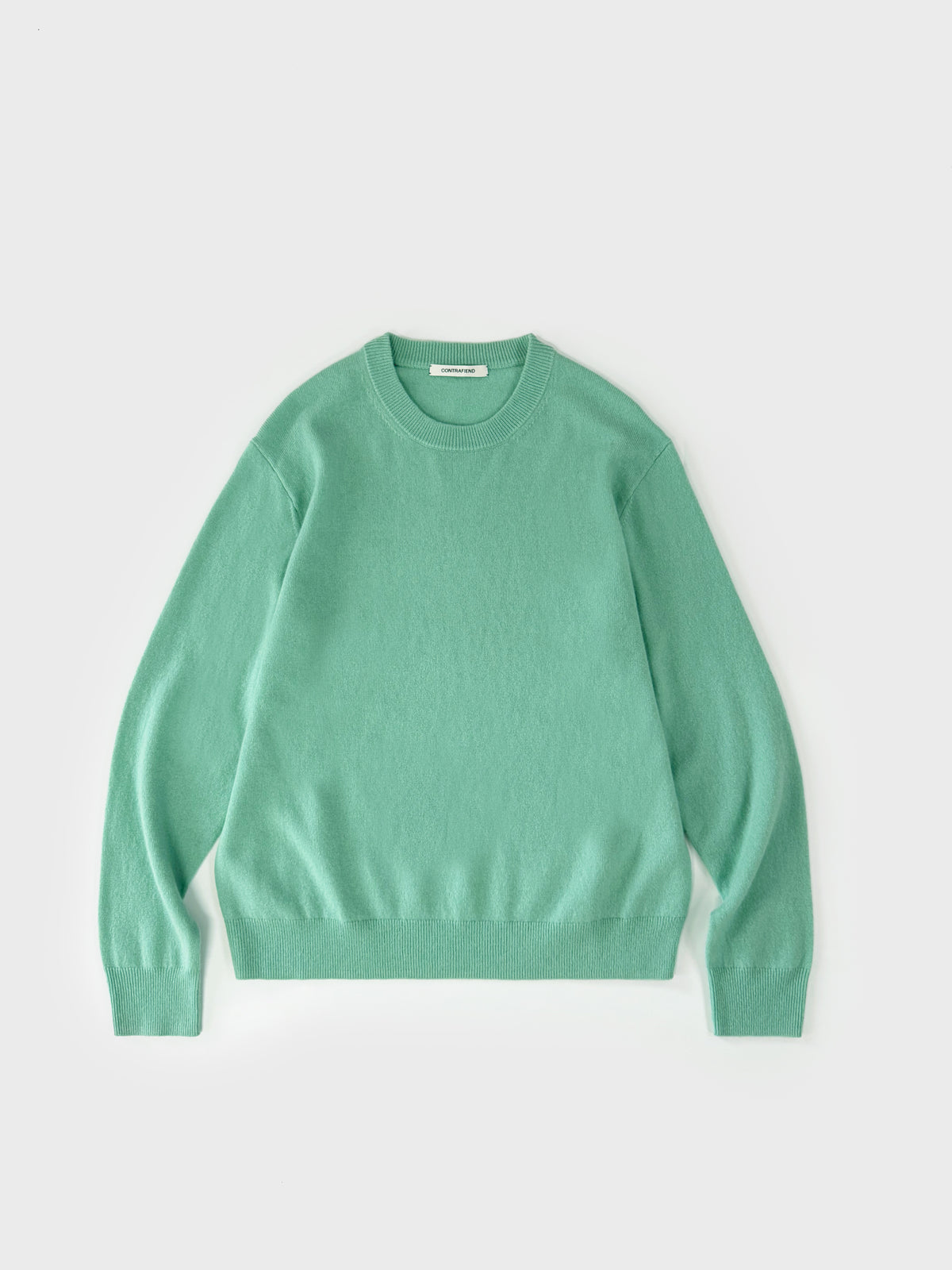 Wool Cashmere Crewneck Sweater