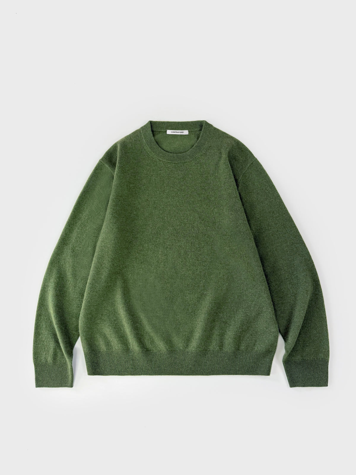 Wool Cashmere Crewneck Sweater