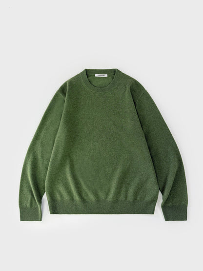 Wool Cashmere Crewneck Sweater