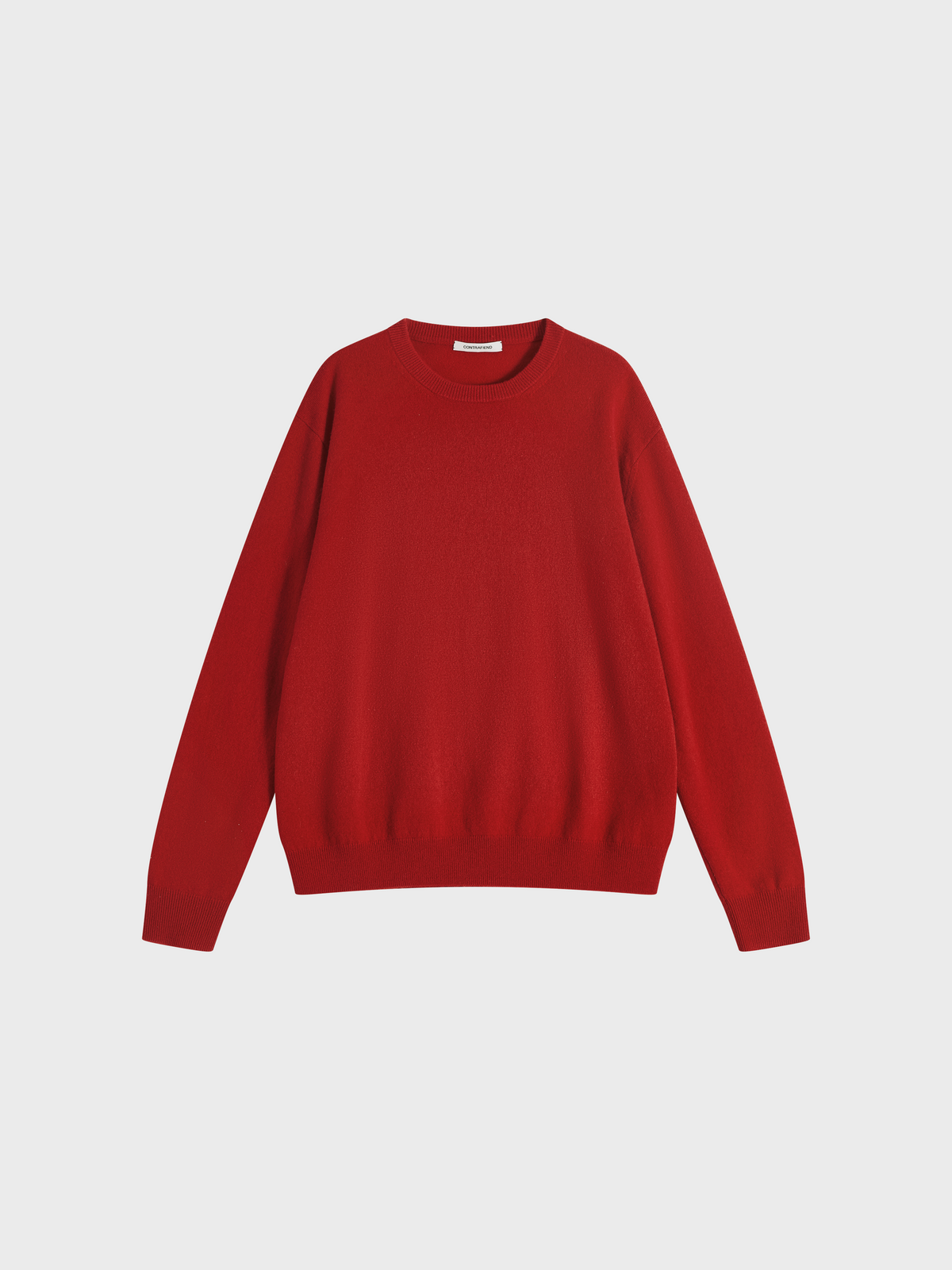 Wool Cashmere Crewneck Sweater