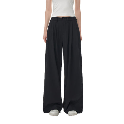Tailored Pleated Wide-Leg Trousers - view 1