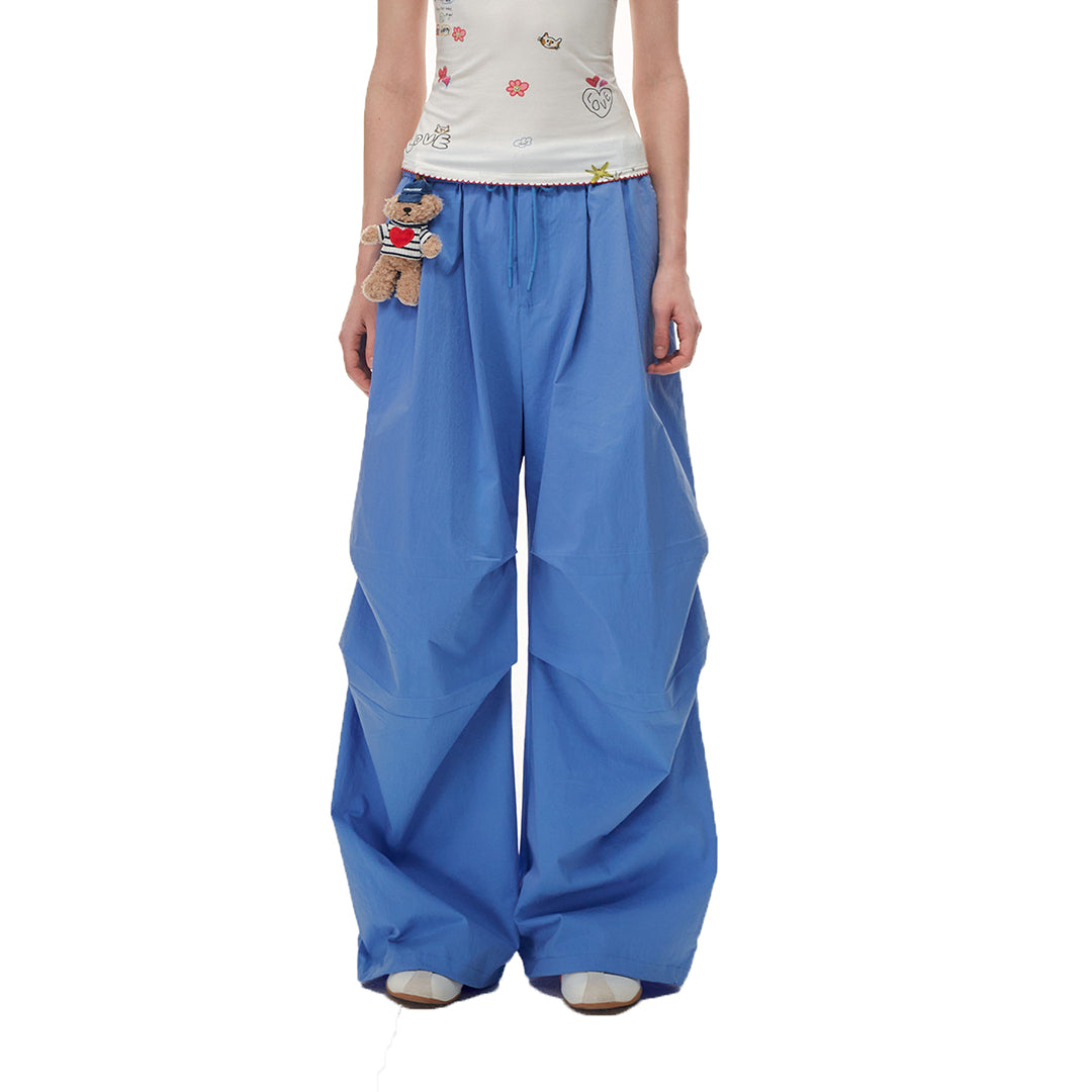 Airy Cargo Parachute Pants - view 3