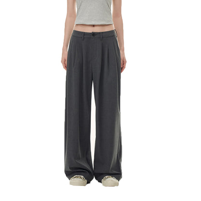 Tailored Pleated Wide-Leg Trousers - view 2
