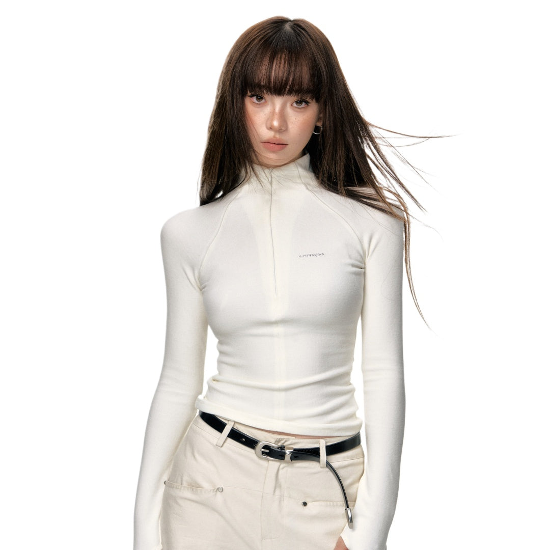 Mock Neck Thermal Base Layer Top