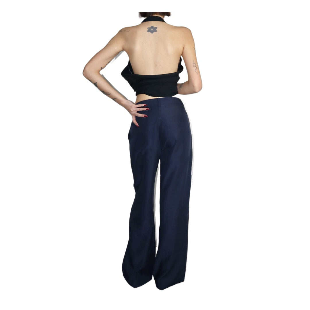 Satin Casual Full Length Pants