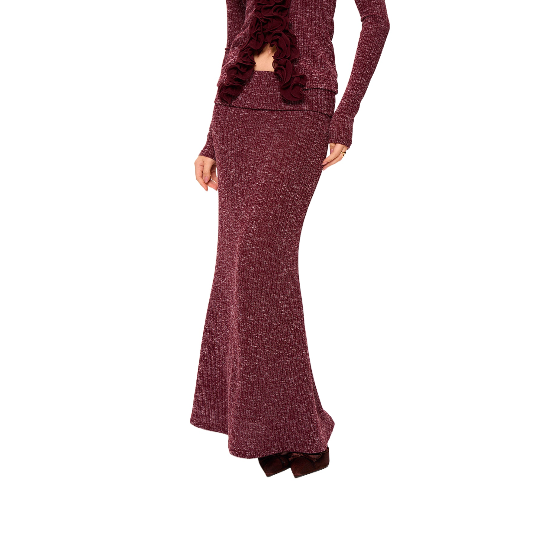 Knit Top & Bodycon Skirt Set
