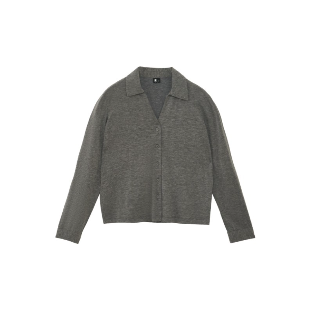 The V-Neck Cardigan in Soft Knit