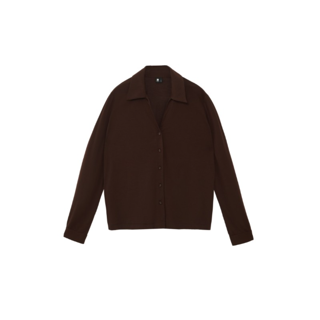The V-Neck Cardigan in Soft Knit