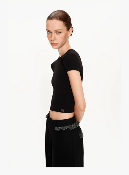 Backless Bow Knot Crop Top