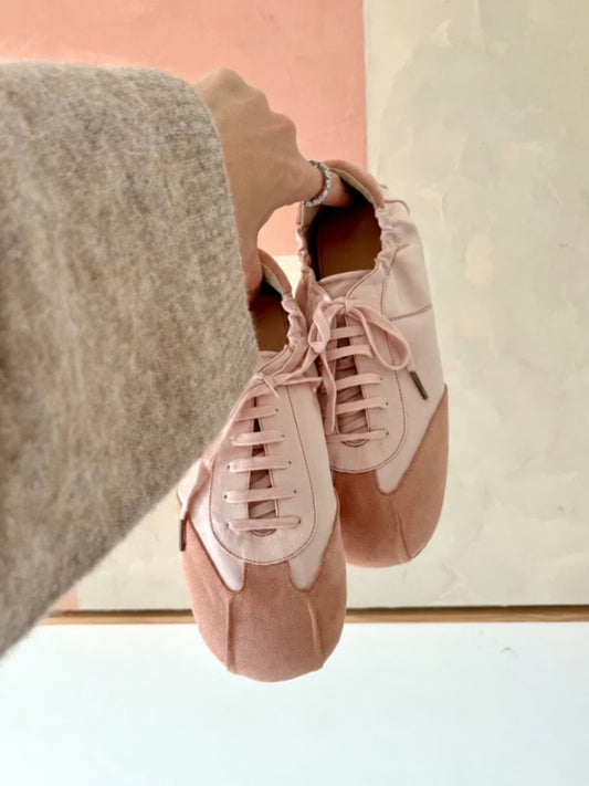 Ballet Style German Trainer Sneakers - view 1