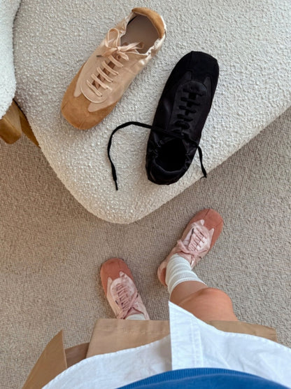 Ballet Style German Trainer Sneakers - view 4