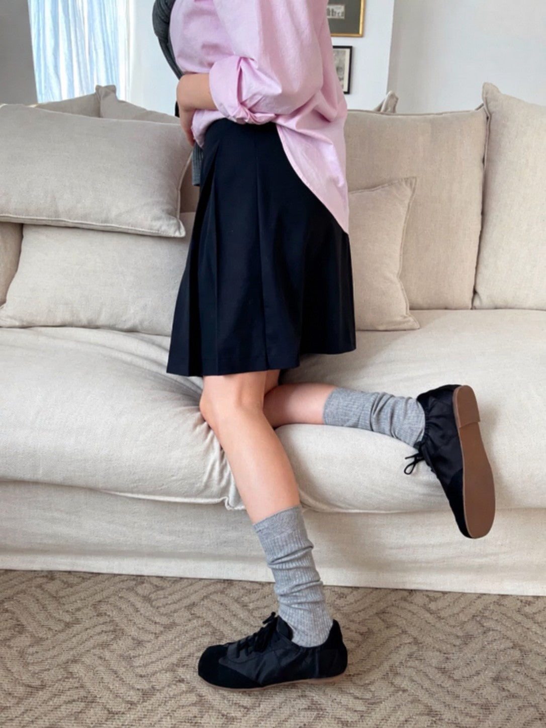 Ballet Style German Trainer Sneakers - view 12