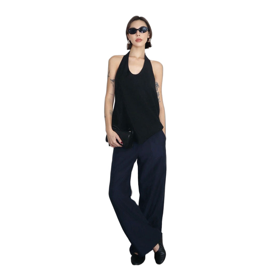Satin Casual Full Length Pants
