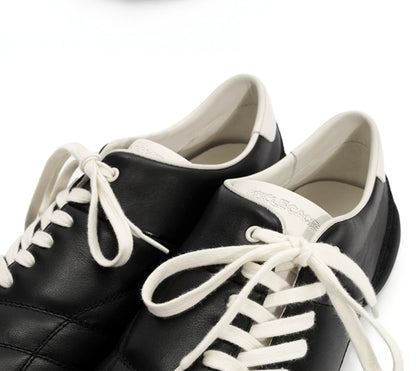 Black Low-Profile Trainer Sneakers