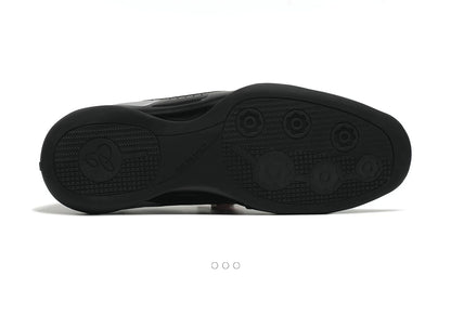 Black Low-Profile Trainer Sneakers