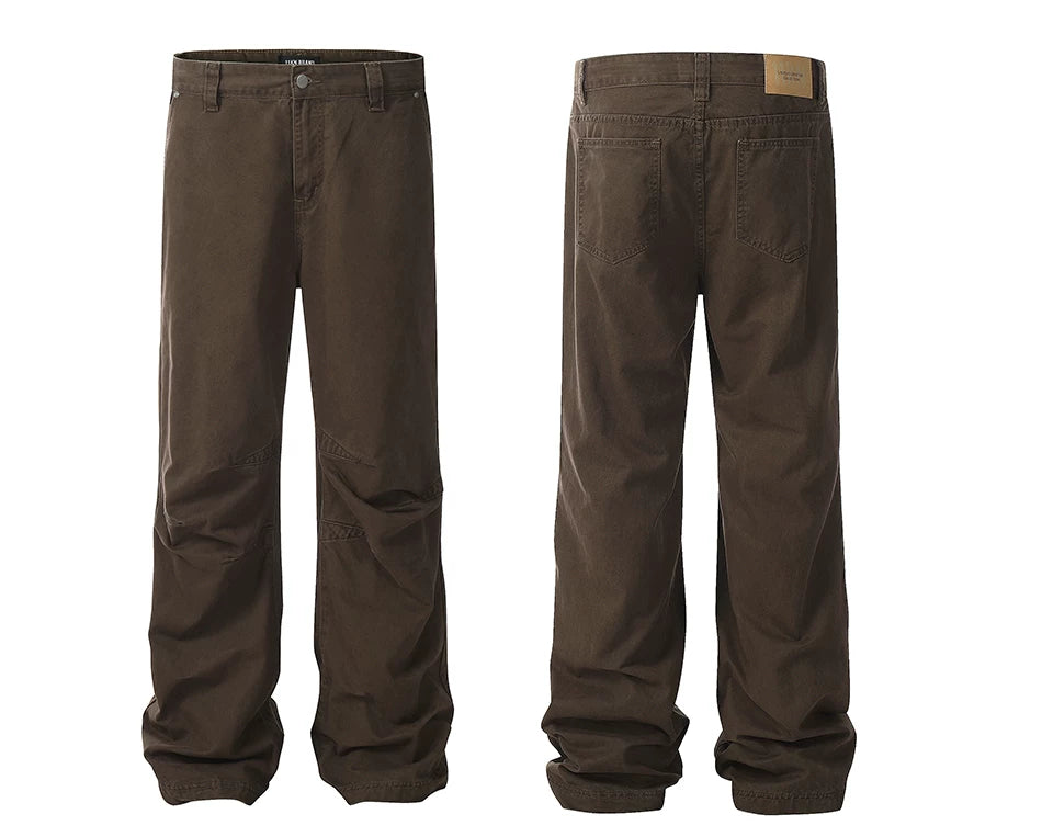 Bootcut Cargo Jeans