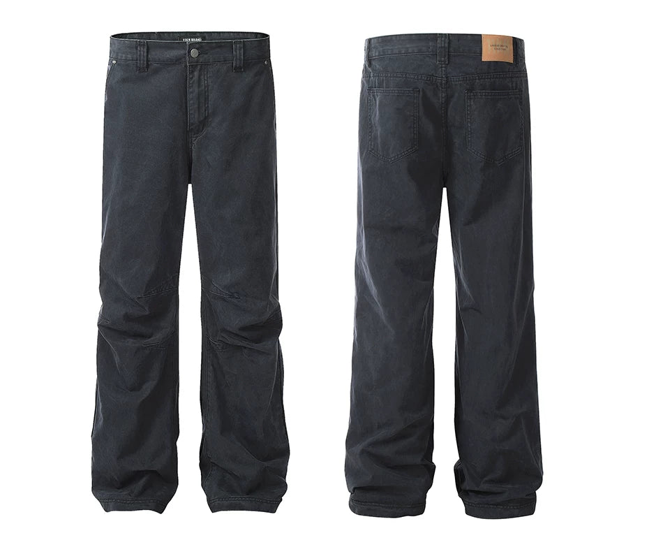 Bootcut Cargo Jeans