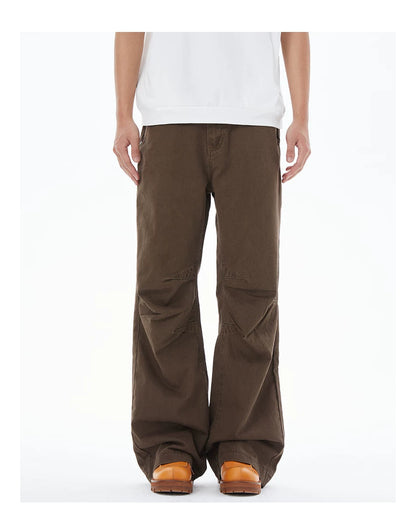 Bootcut Cargo Jeans