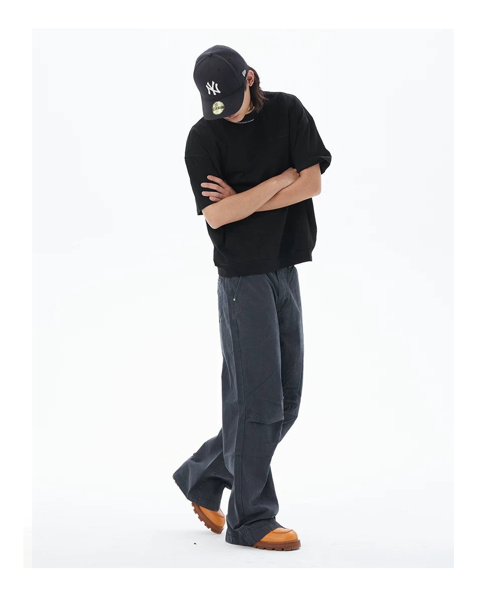 Bootcut Cargo Jeans