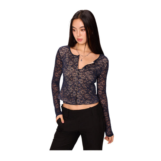 Lace Cardigan & Cami Top Set